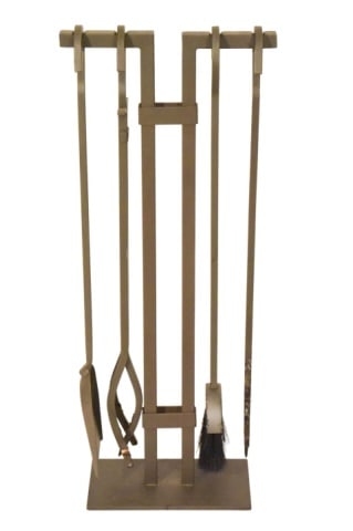 Metal Fireplace Tool Set (1 of 11)