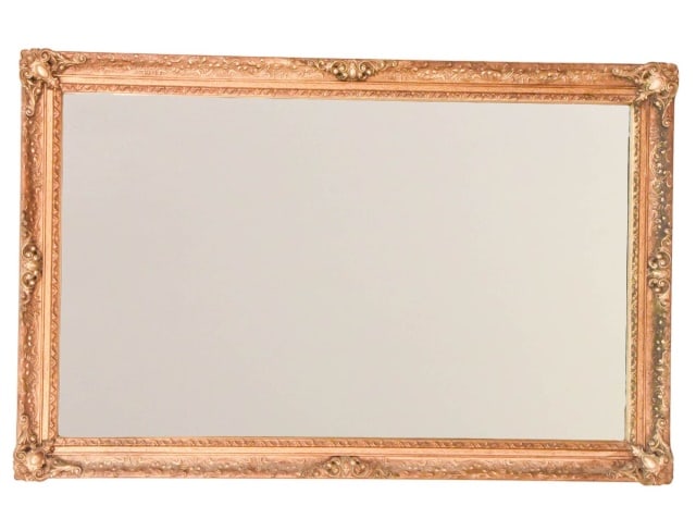 Vintage Gilt Baroque Style Wall Mirror (1 of 8)