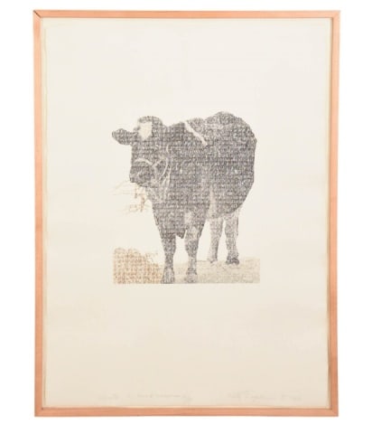 Betty Tompkins Signed Inkjet on Paper AP Hay (1 of 9)