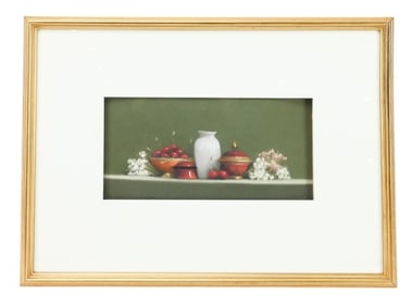 Pierre Jacquelin Signed Still Life Oil Painting