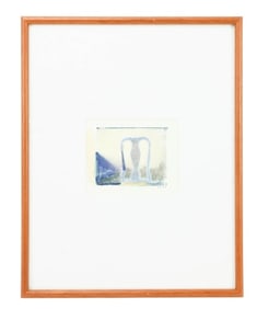Peter Craig Signed Aquatint Titled Fence 1993