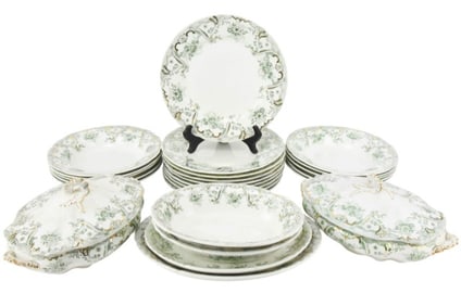 John Edwards England Ironstone Keswick Plates