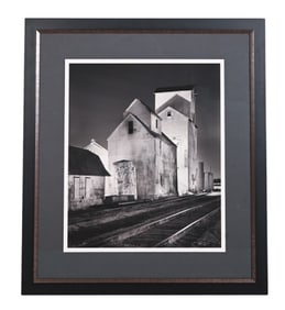 David Ottenstein BW Framed Photograph of Iowa