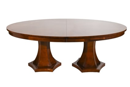Century Furniture Double Pedestal Dining Table
