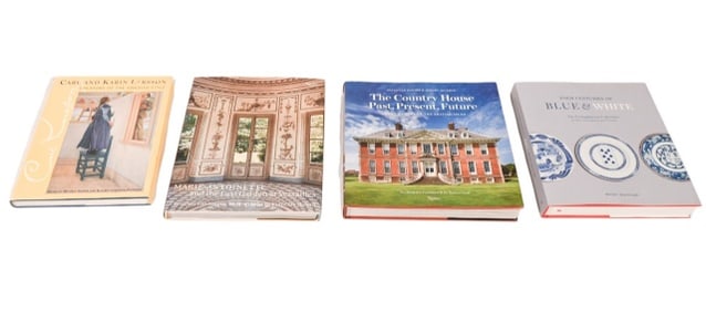 4 Hard Cover Coffee Table Books Interior Design