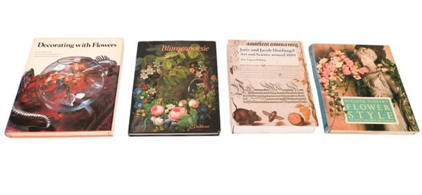 4 Hard Cover Coffee Table Books Interior Design