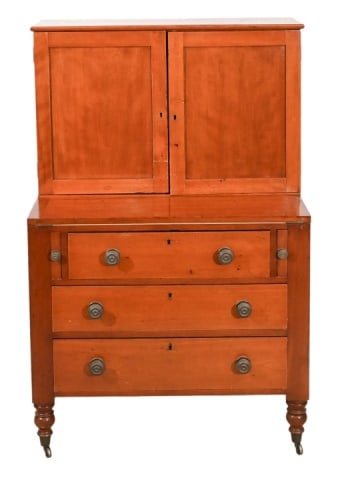 Antique Country Primitive Butler's Desk (1 of 20)