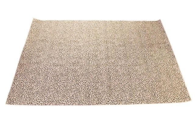 Custom Cut Leopard Pattern Area Carpet (1 of 11)