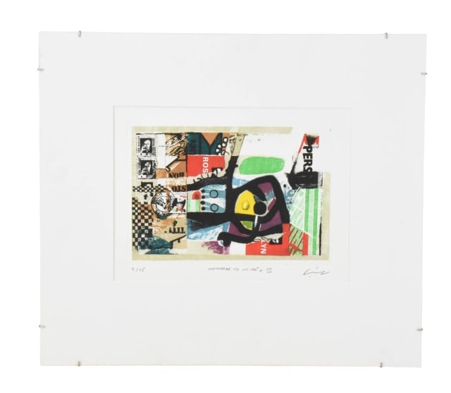 Mohammed Omar Khalil "Homage To Miro III" Print (1 of 11)