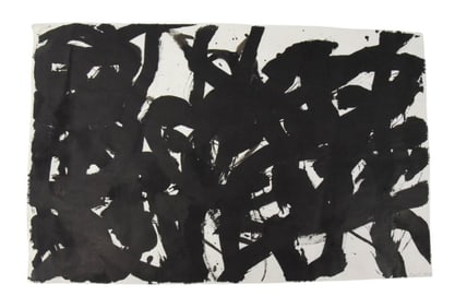 Abstract Expressionist Signed and Dated 1987