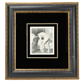 Pierre Auguste Renoir Heliogravure Framed Le Bain