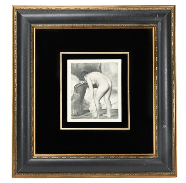 Pierre Auguste Renoir Heliogravure Framed Le Bain (1 of 9)