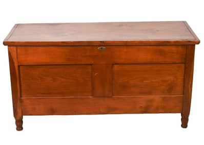 Vintage Solid Wood Blanket Chest