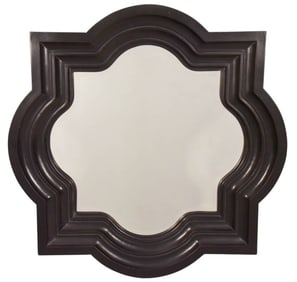 Quatrefoil Mirror with Beveled Glass