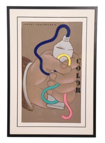 Seymour Chwast Color Noblet Serigraphie