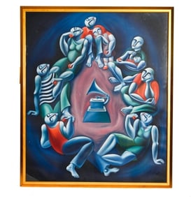 Yuri Yuroz Signed LE Serigraph The Magic of Sound