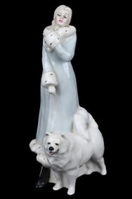 Royal Doulton Porcelain Reflections Statue Winter