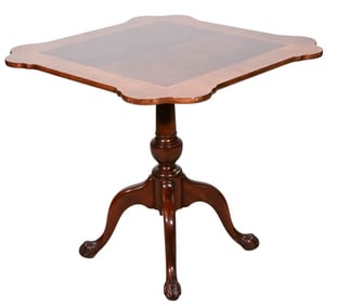 Baker Furniture Federal Style Inlay Hall Table