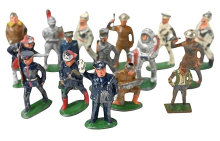 Manoil / Barclay Die Cast Civil Servant Figures