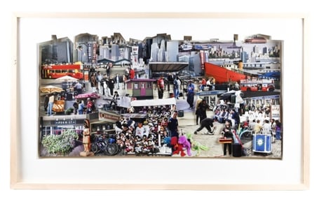 Debra Schaffer Mixed Media 3-D Photo Collage