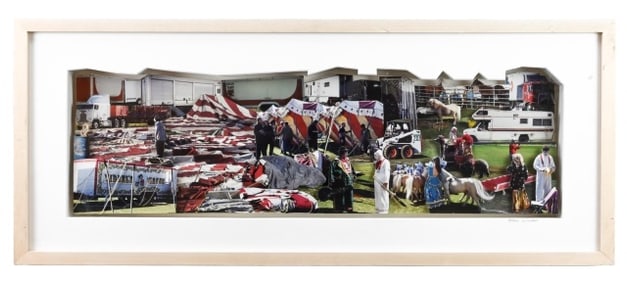 Debra Schaffer Mixed Media 3-D Photo Collage