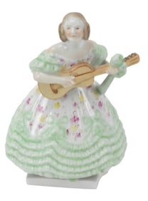 Herend Hungary Mrs. Dery Porcelain Figurine