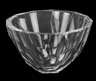 Orrefors Zenith Pattern Full Lead Crystal Bowl