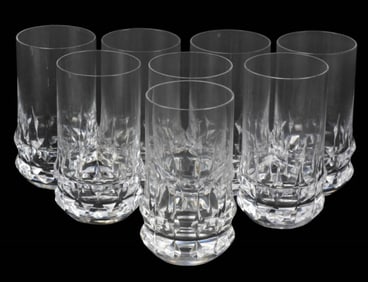 Set of 8 Rosenthal Holdfast Water Glasses