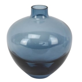 Polish Tiago Blue Vase