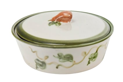 Vintage John B. Taylor Harvest Casserole Dish