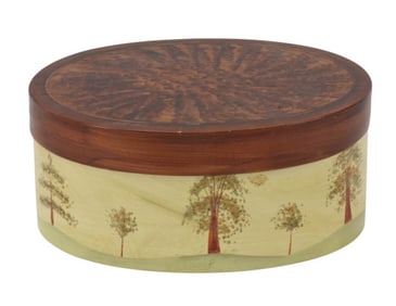 The Friends Shaker Hand Painted Wood Box
