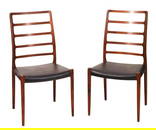 8 Niels Moller Model 82 Rosewood Dining Chairs