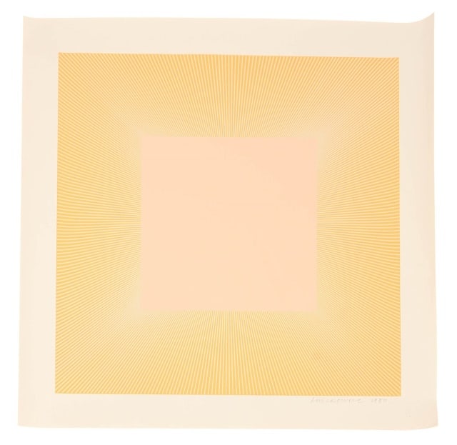 Richard Anuszkiewicz Signed Optical Art Print (1 of 9)