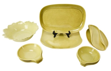 Assortment Vintage Russel Wright Pottery Pieces