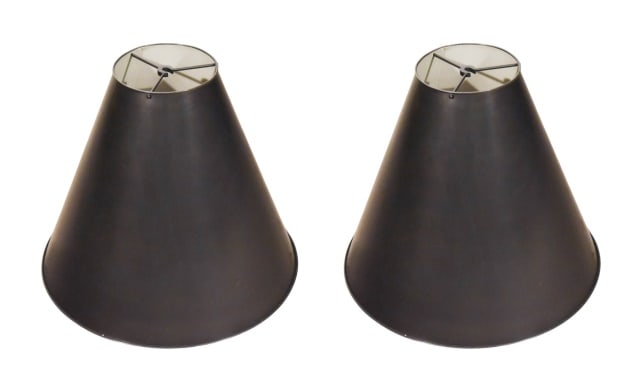 Pair Visual Comfort #TOB5090 Black Tole Shade (1 of 6)