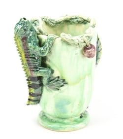 Macario Covarrubias Mexican Majolica Pitcher