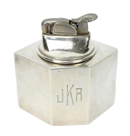 Black Starr & Gorham Antique Sterling Lighter (1 of 13)