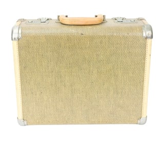 Antique Peerless NY Small Suitcase