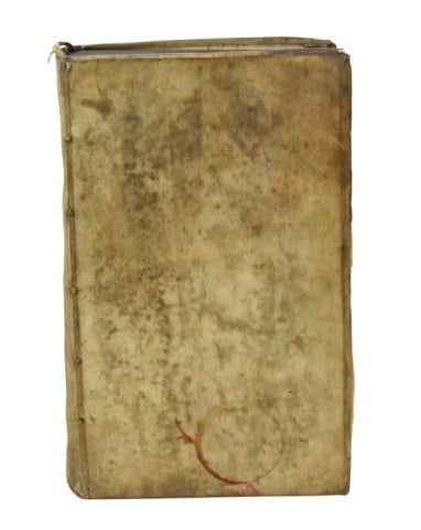 1678 Johanne Oleario German Bible Original Binding