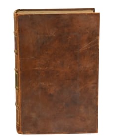 1698 Acta Sanctorum IunII Tomas II Leather Bound
