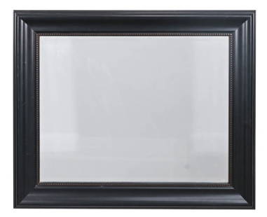 Contemporary Frame Beveled Mirror: Contemporary Frame Beveled Mirror.Measures 29.5 inches x 35 inches x 1.5 inches.