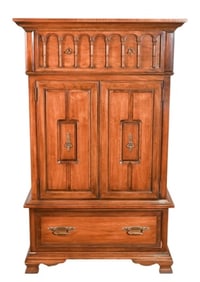 Thomasville Hand Carved Tall Dresser