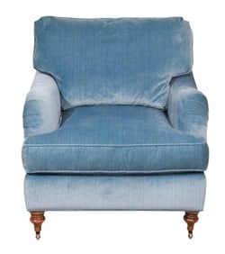 George Smith Style Chair with Cushion Back
