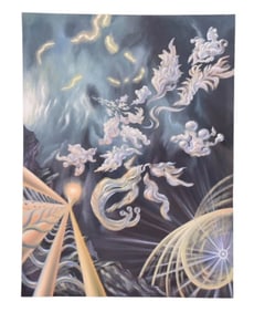 Kostyantyn Chekhovskyy Fully Formed Souls Painting
