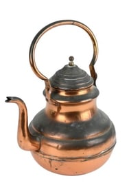 Vintage Copper Tea Kettle