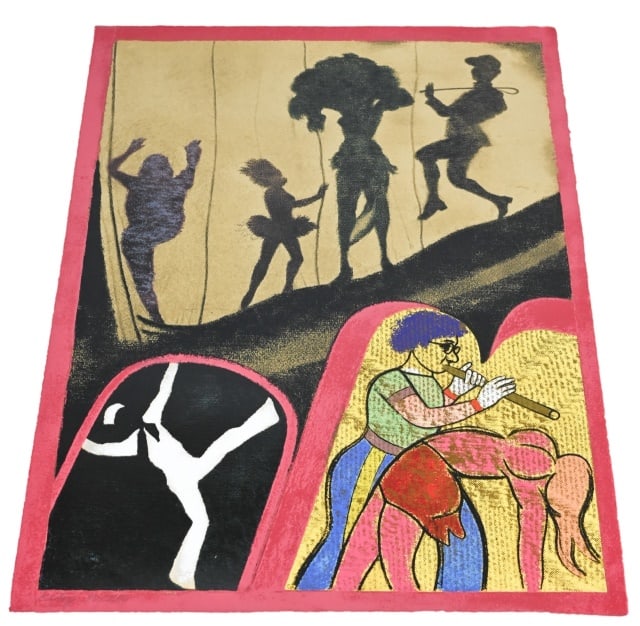 R. B. Kitaj Signed Lithograph Performing Arts (1 of 7)