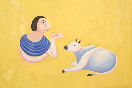 Manjit Bawa Untitled Oil on Canvas