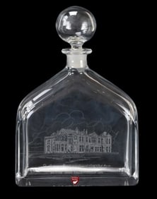 Orrefors Sweden St Andrews Decanter #55 in Box