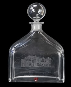 Orrefors Sweden St Andrews Decanter #52 in Box