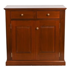 Chippendale Style Solid Mahogany Sideboard Cabinet